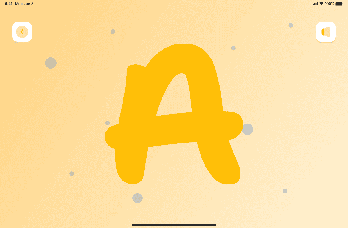 Animal sounds learning in Learnimals app for toddlers